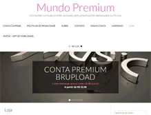 Tablet Screenshot of mundopremium.com